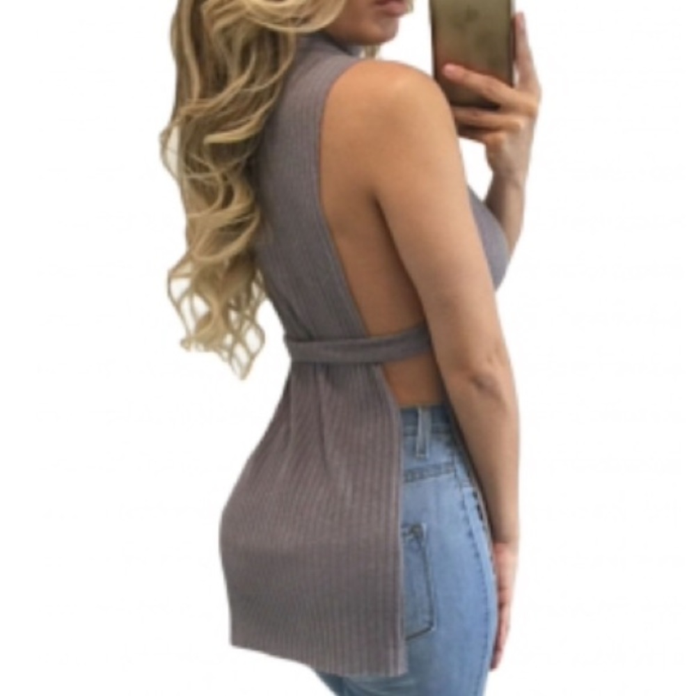Side slit top